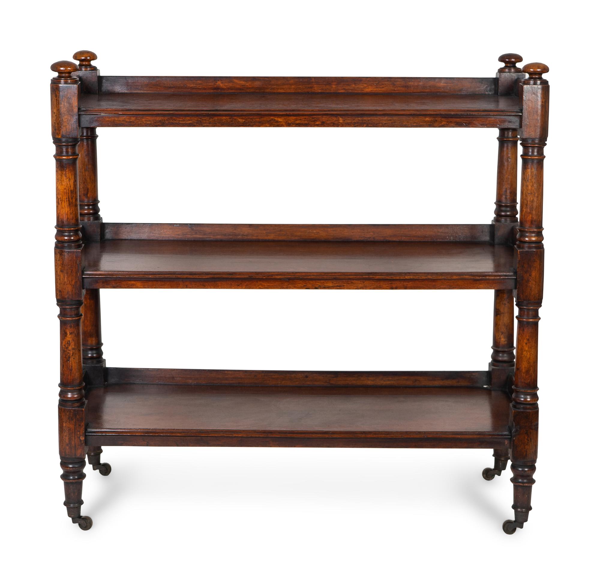 A William IV Oak Dumbwaiter — 19TH CENTURY