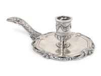 A French Silver Chamberstick — LEON BOULOGNE, PARIS, CIRCA 1900