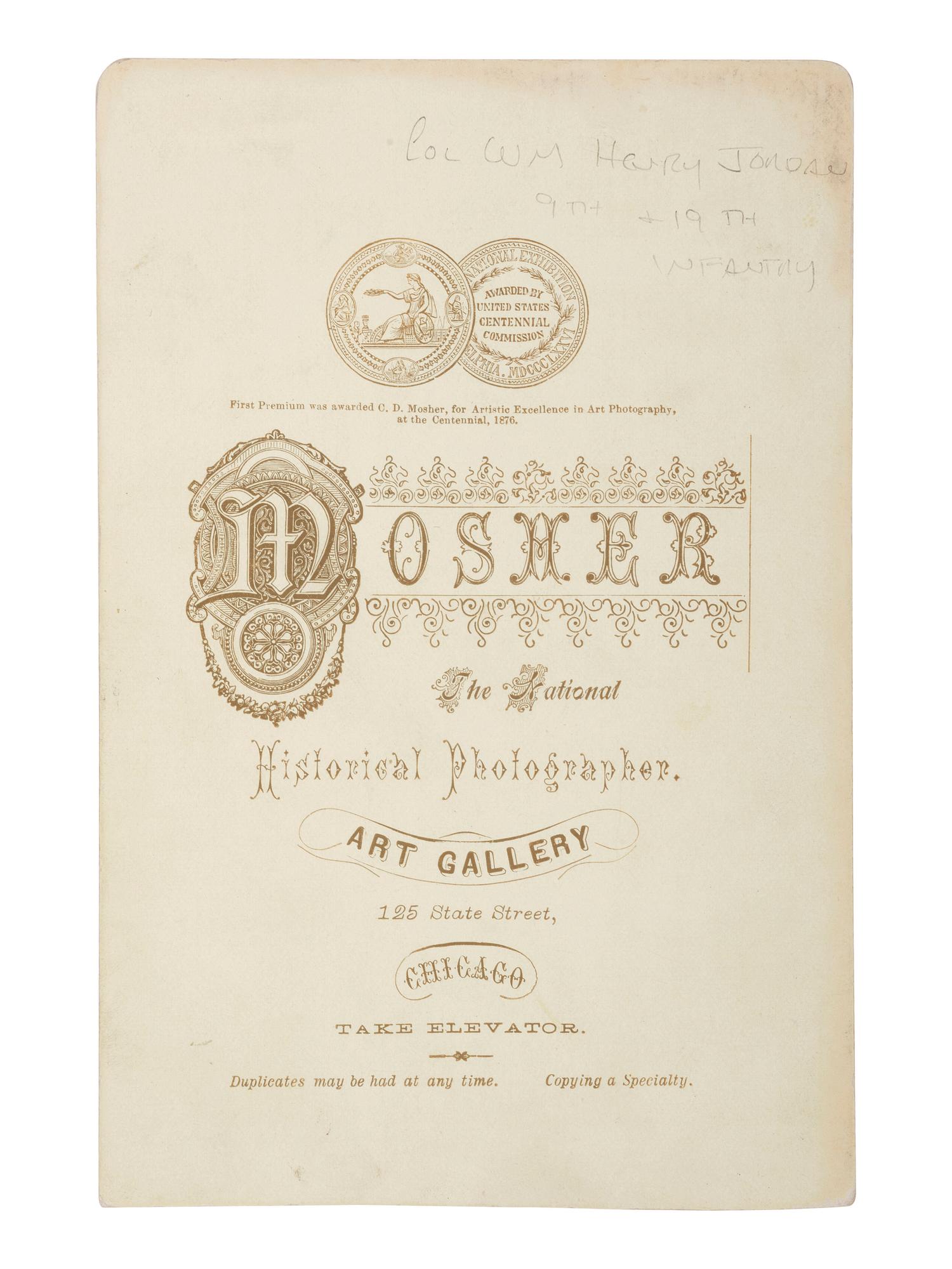 [CIVIL WAR-SPAN. AM. WAR]. 4 items, incl. photograph of Gen. Joseph Wheeler by F.B. Johnston.