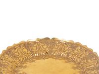 A Pair of English Gilt Bronze Compotes