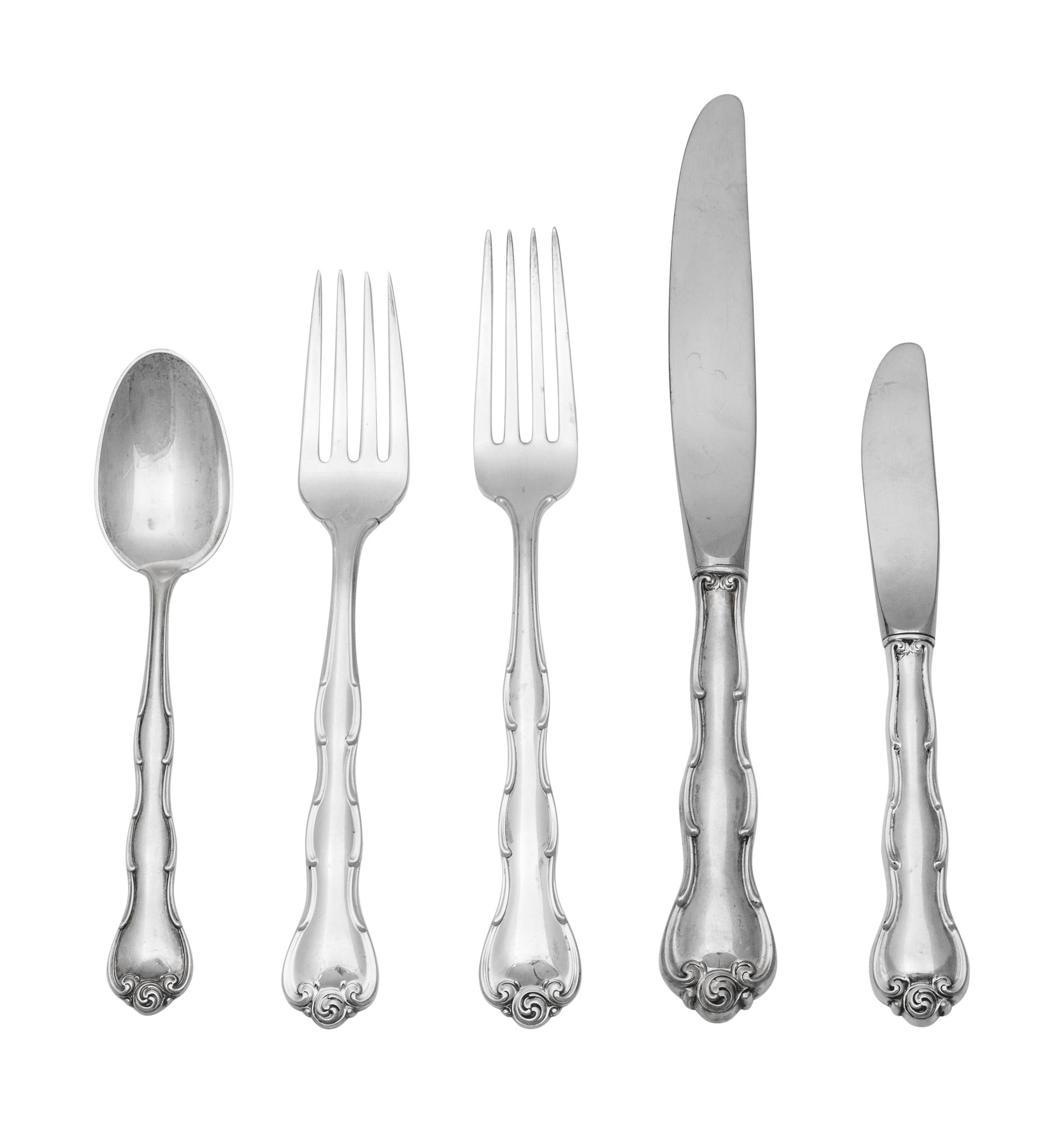 A Gorham Rondo Flatware Service
