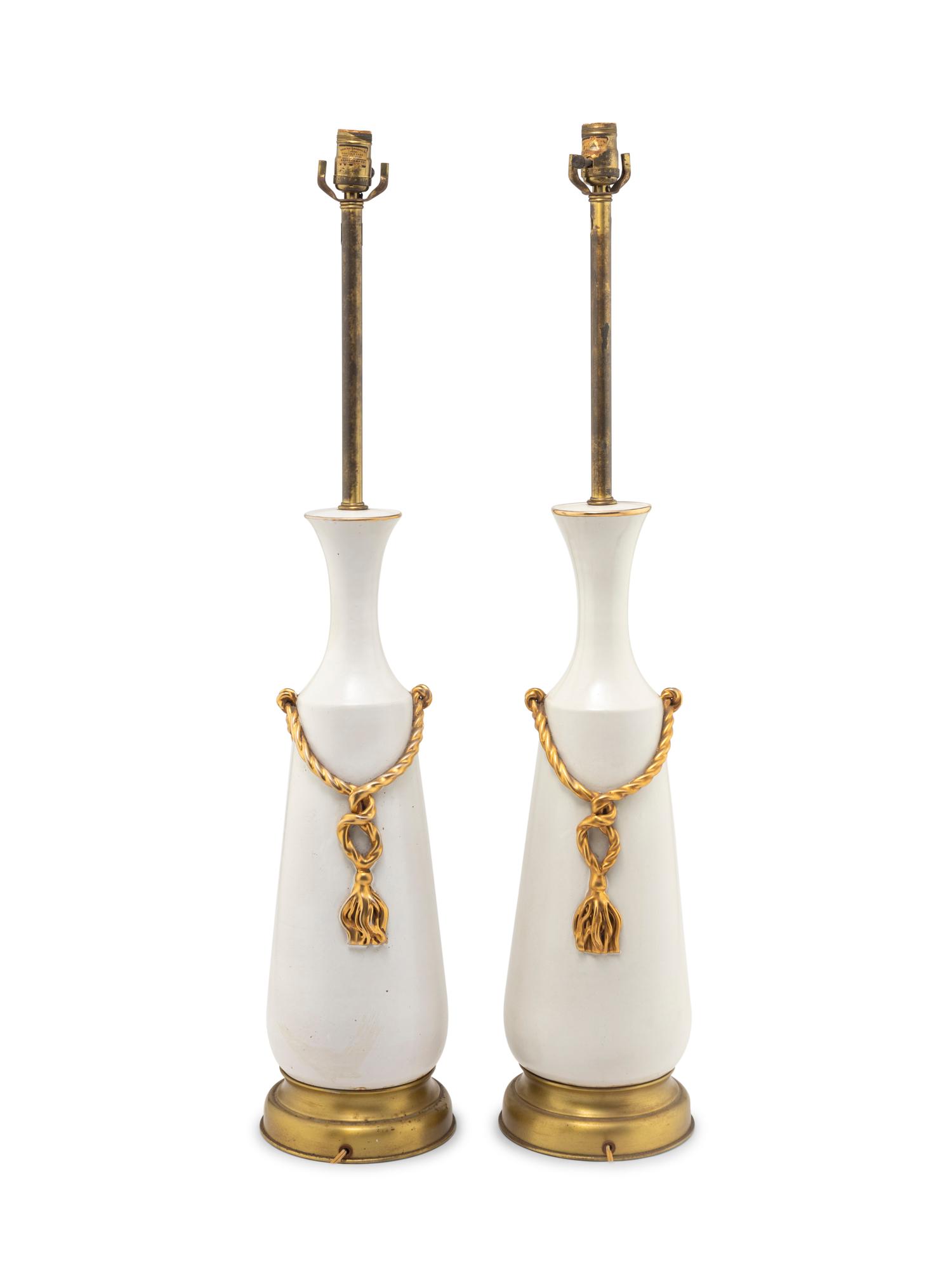Pair of Table Lamps, c. 1960