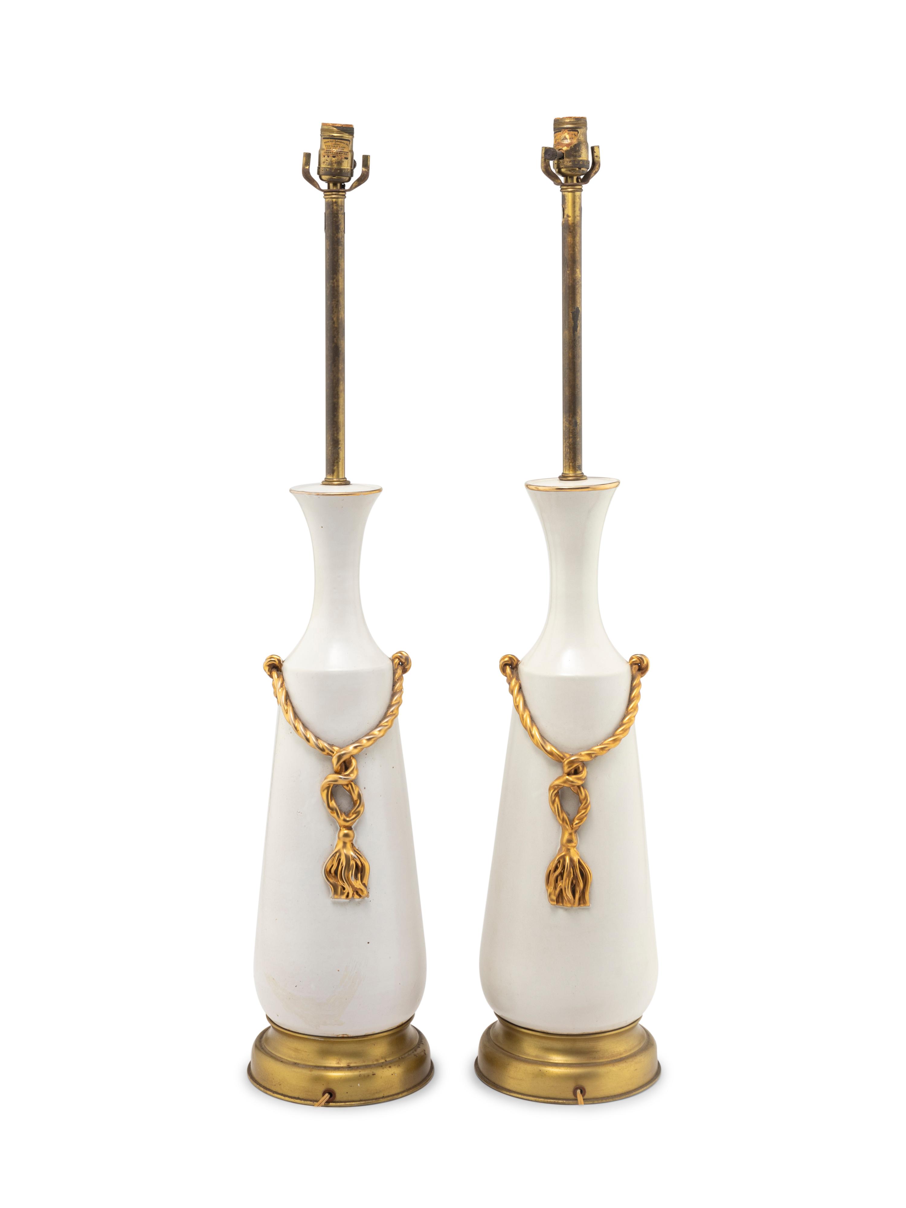 Pair of Table Lamps, c. 1960