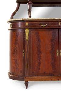 A French Gilt Bronze Mounted Mahogany Cabinet