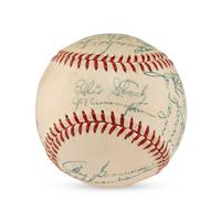 A 1954 St. Louis Cardinals Team Signed Autograph Baseball Featuring Stan Musial (Beckett Authentication Services)