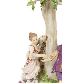 A Meissen Porcelain Figural Group