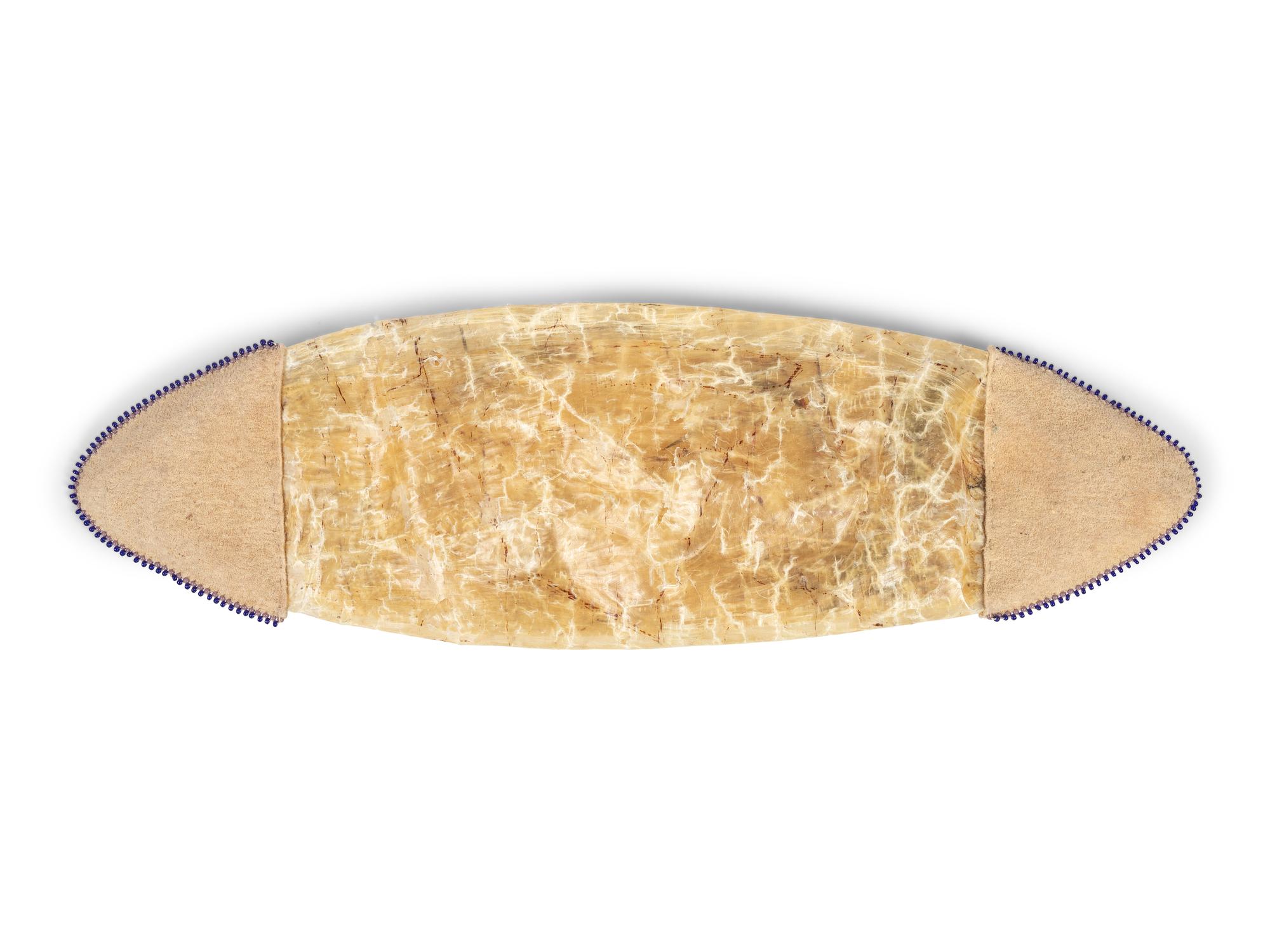 Sioux Buffalo Bladder Quill Container