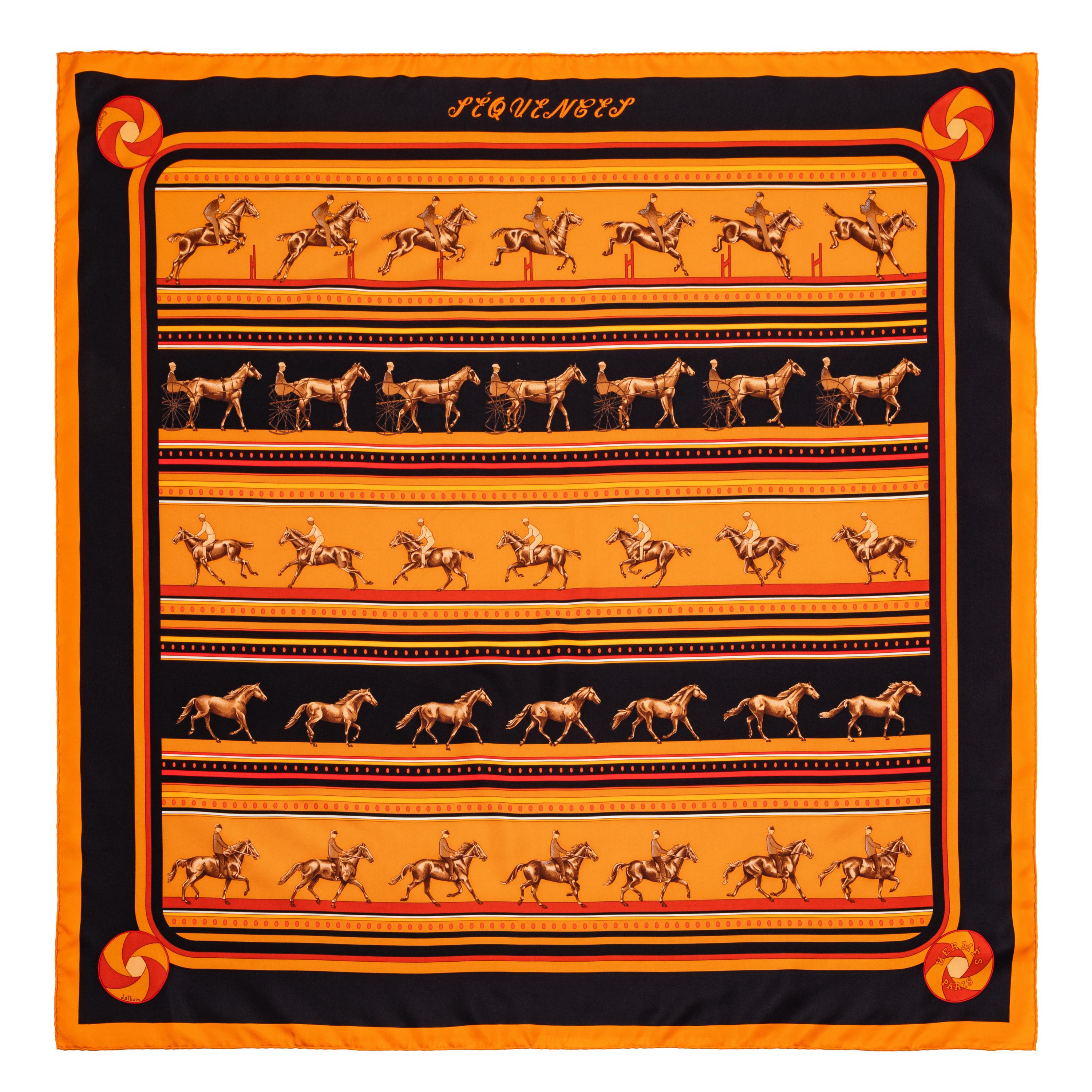 Hermès 90cm Silk Scarf