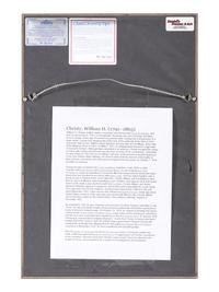 [TEXAS]. CHRISTY, William H. (1791-1865). Document signed ("Wm. Christy"), as New Orleans notary public. New Orleans, LA, 5 April 1842.