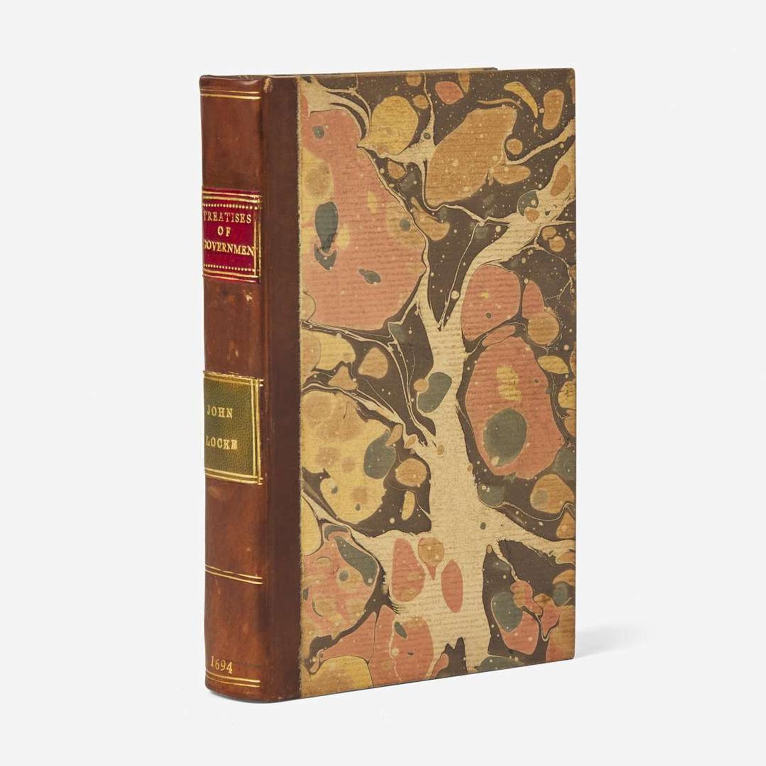 [Philosophy] (Locke, John) Two Treatises of Government: In the former, the False Principles and Foundation of Sir Robert Filmer...The latter is an Essay Concerning The True Original, Extent, and End of Civil-Government