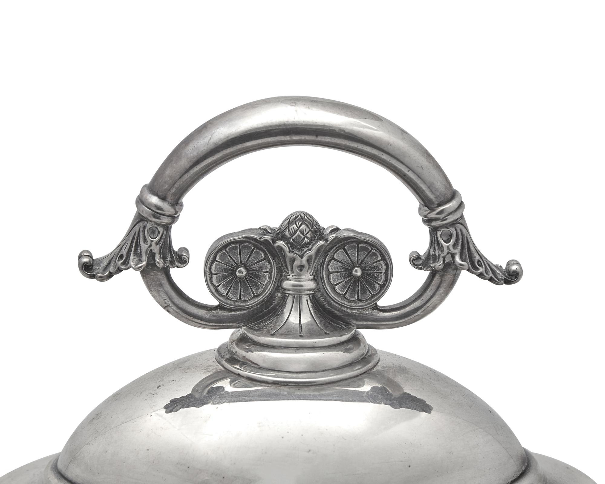 A Sterling Silver Covered Tureen, John C. Moore for Tiffany & Co., New York, NY, Circa 1870-1875