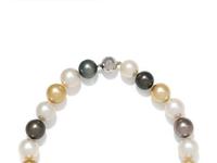 CULTURED MULTICOLOR SOUTH SEA PEARL NECKLACE