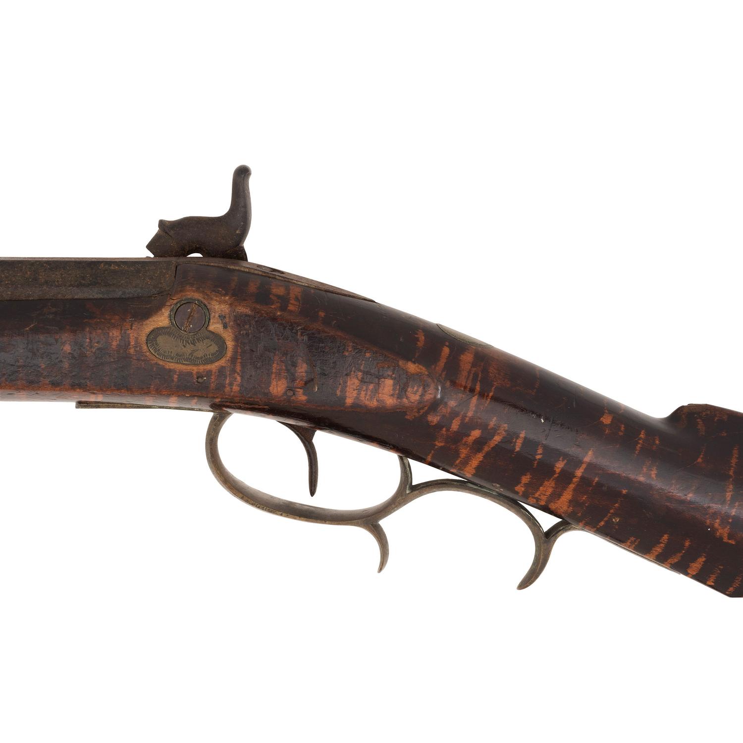 Fullstock Percussion Smooth Rifle by Daniel Brown