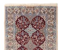 A Qom Silk and Wool Runner