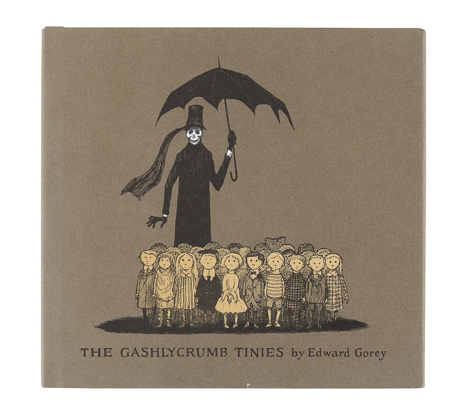 GOREY, Edward. A group of 5 works SIGNED BY GOREY, comprising:
