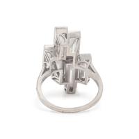 Van Cleef & Arpels, Diamond and Platinum Ring