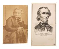 [EARLY PHOTOGRAPHY] Group of 25 commercial American CDVs, 13 European CDVs, and 2 cabinet cards.