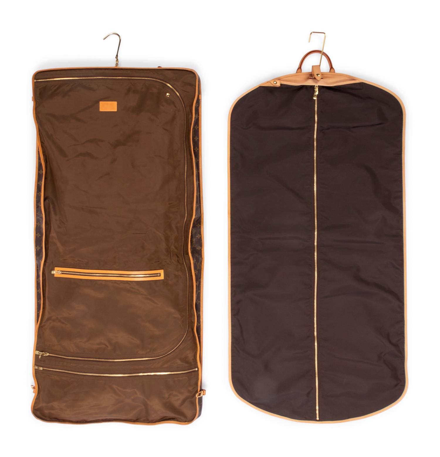 Two Louis Vuitton Garment Bags, 1970-1980s