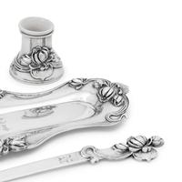 An American Silver 5-Piece Desk Set