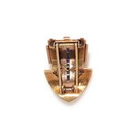 CARTIER, RETRO, SAPPHIRE AND DIAMOND CLIP BROOCH