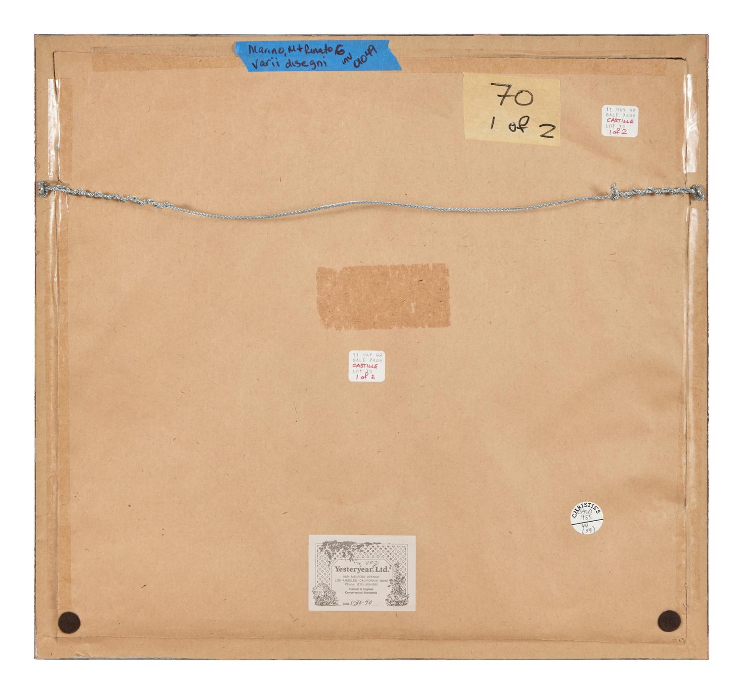 Menu (Varii Disegni), 1966