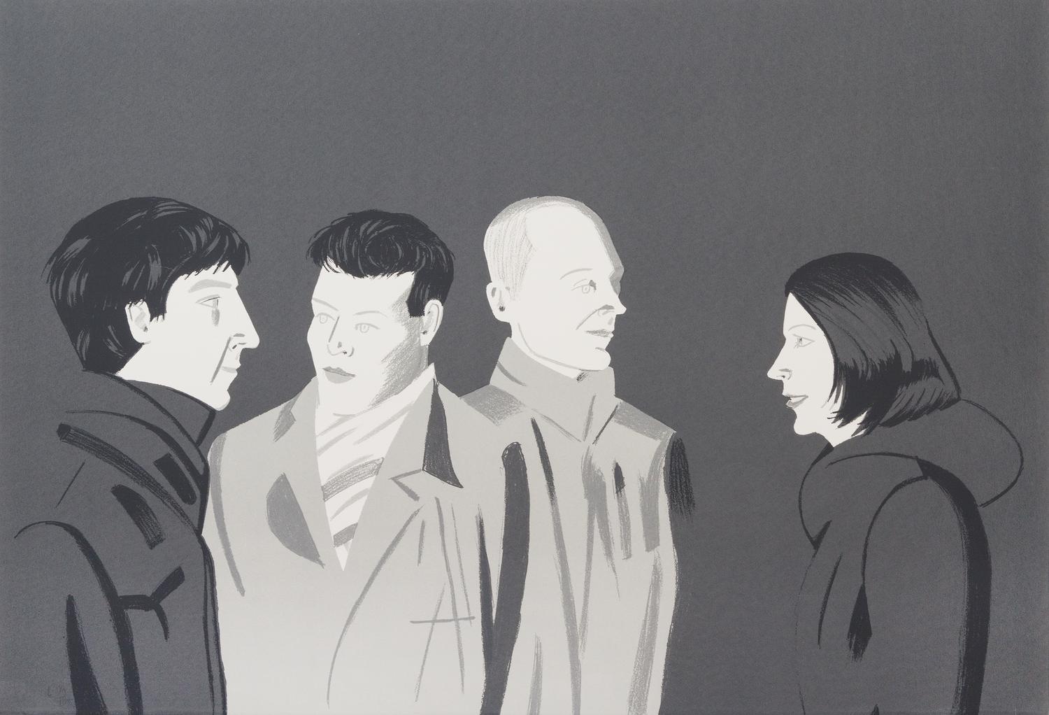 Alex Katz, (American, b. 1927), Unfamiliar Image, 2001