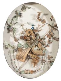 Two Mixed Media Compositions in Shadowbox Frames