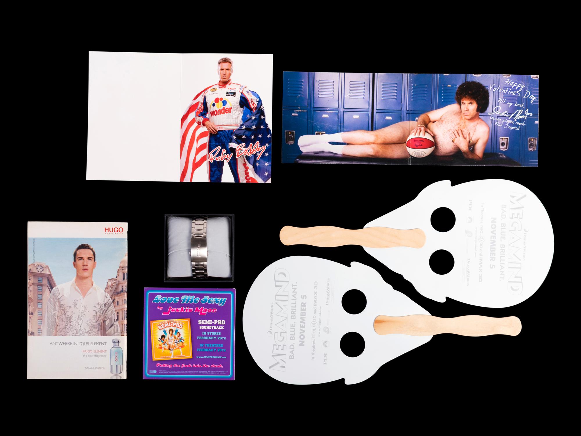 (Celebrity Memorabilia) FERELL, Will (1967). A group of 6 items from various Will Ferrell items, comprising: