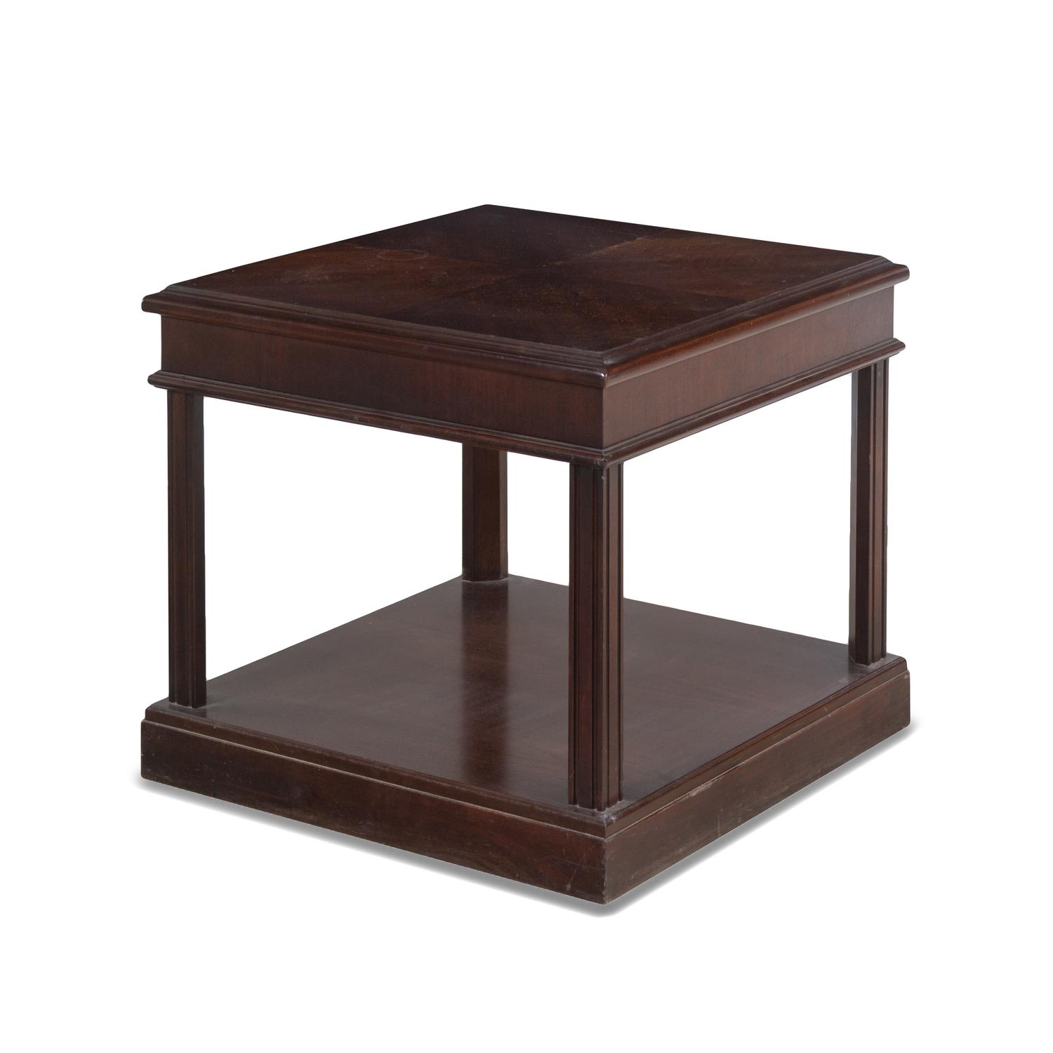 An American Mahogany Side Table