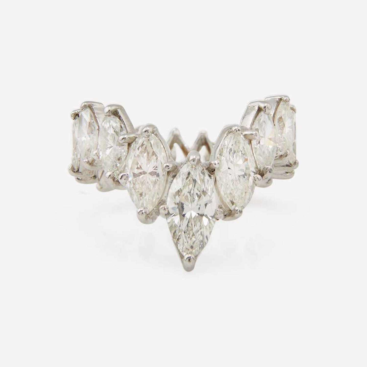 A Platinum and Diamond Eternity Band