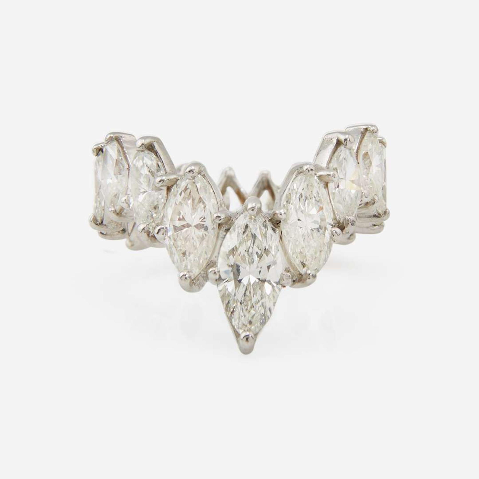 A Platinum and Diamond Eternity Band