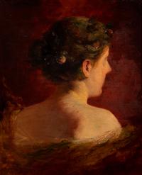 Woman in Rear Profile