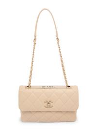CHANEL TRENDY SHOULDER BAG IN QUILTED LAMBSKIN