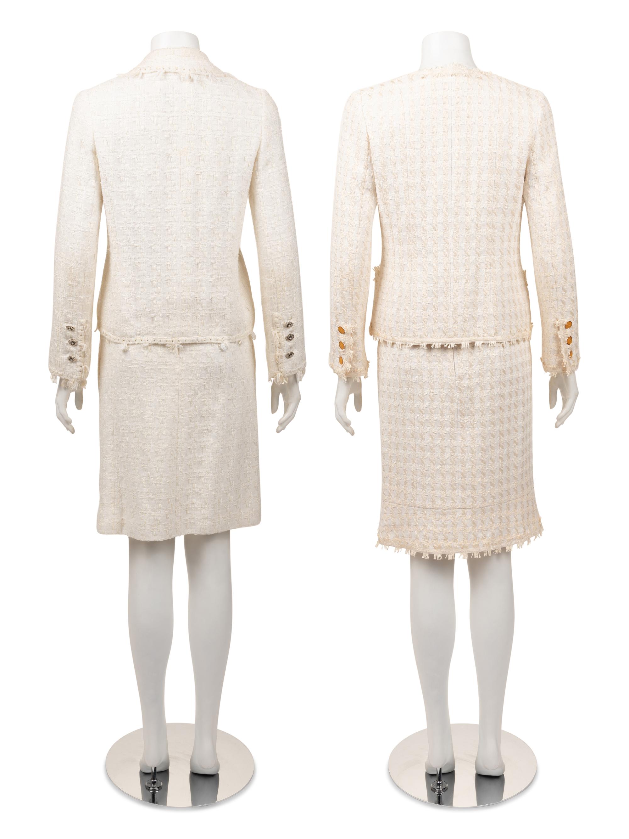 Two Chanel Two-Piece Skirt Suits, 2000s