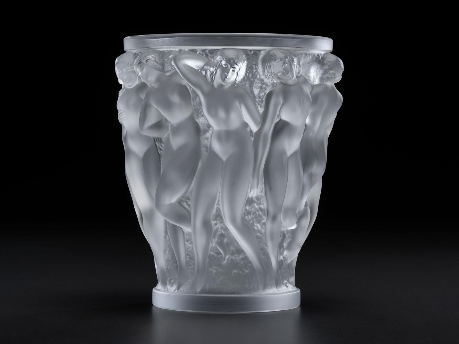 A Lalique Bacchantes Vase