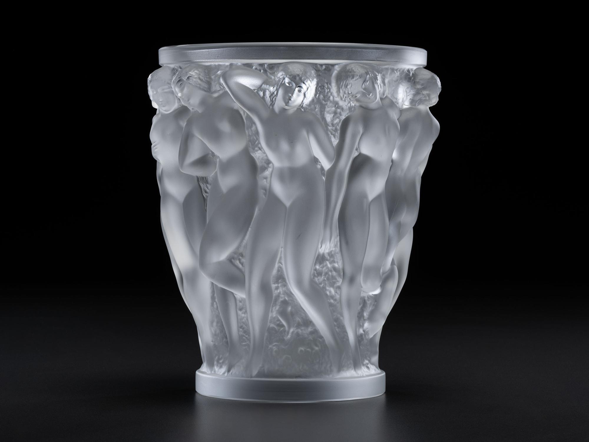A Lalique Bacchantes Vase