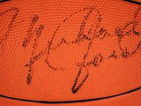 A Michael Jordan Vintage Signed Autograph Basketball (Beckett Authentication Services, Moss Family Letter) — Signature Obtained By Renowned Photographer Jean Moss During Commercial Photoshoot With Jordan