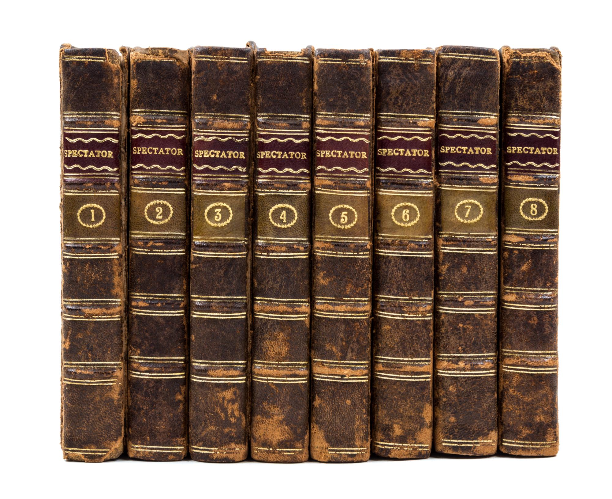 THE SPECTATOR. London, n.d. 8 vols.