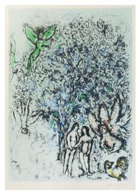 Marc Chagall, (French/Russian, 1887-1985), Blue Paradise