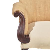A Classical Carved Rosewood Armchair