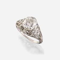 A diamond solitaire