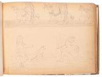 "Drawings Presented to Rev. Pius Boehm by His Little Indian Children." [Crow Creek Reservation, South Dakota.] 4 May 1899.