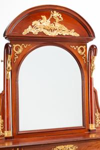 An Empire Style Gilt Bronze Mounted Dressing Table