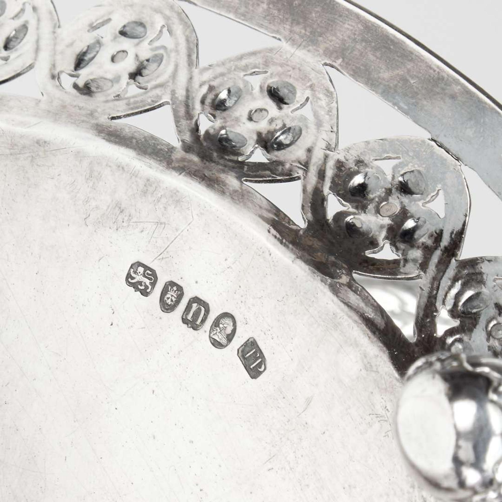 A George III Sterling Silver Five-Basket Epergne Thomas Pitts, London, 1788