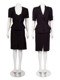 Two Thierry Mugler Two-Piece Suits, 1985-95