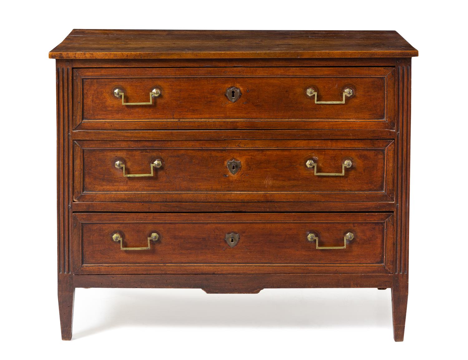 A Directoire Beechwood Commode