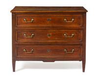 A Directoire Beechwood Commode