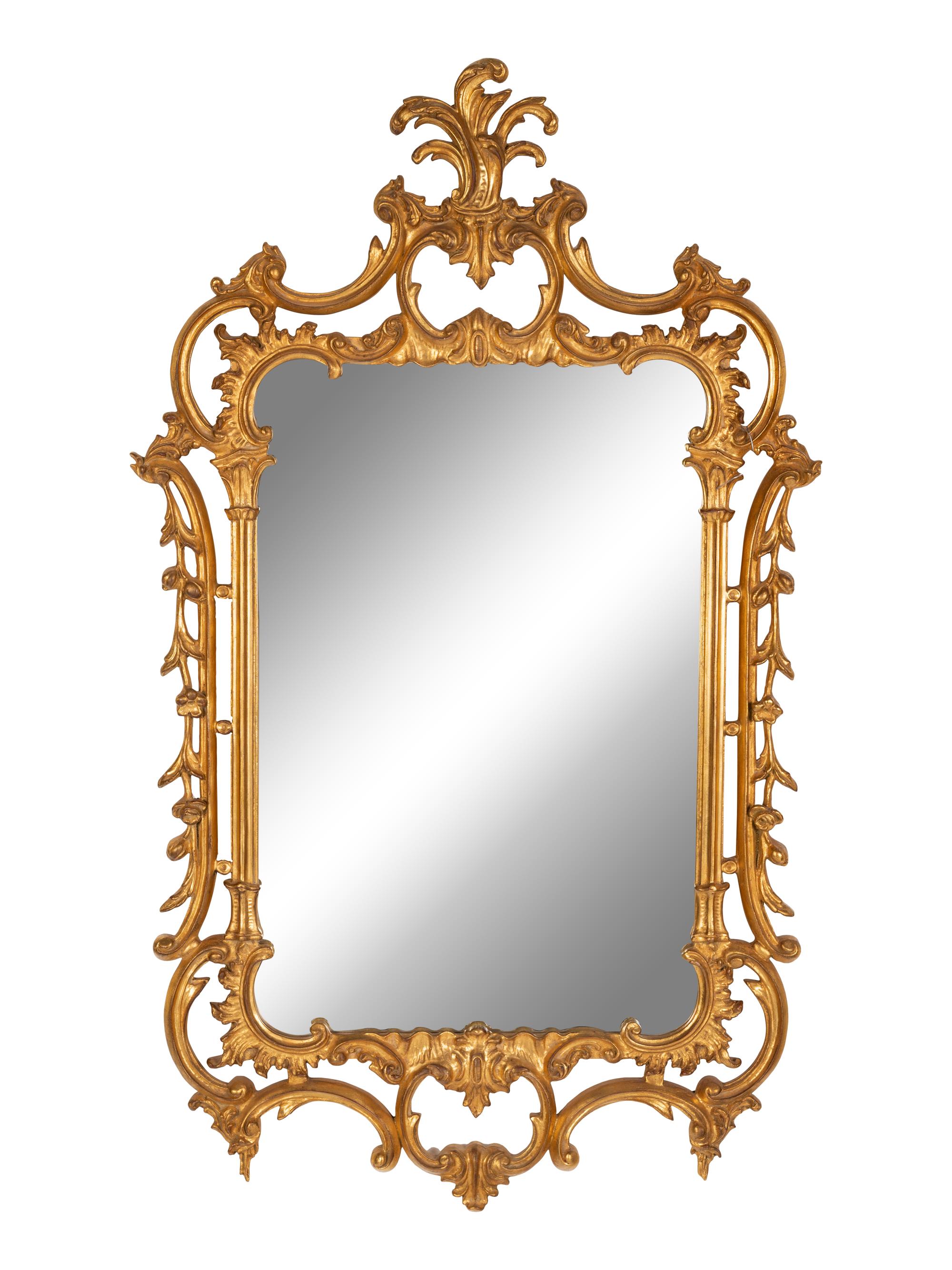 A George II Style Giltwood Mirror