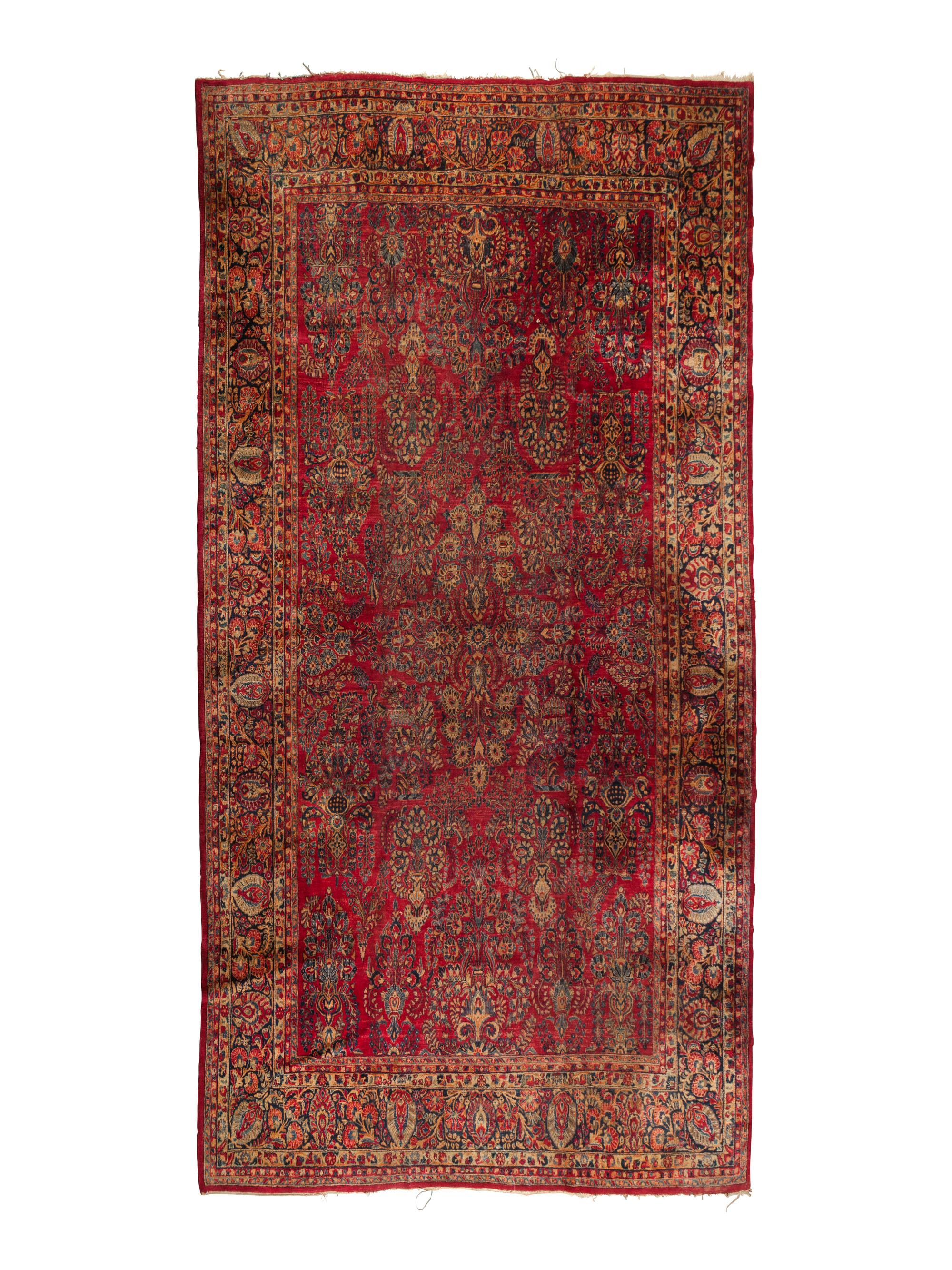 A Sarouk Wool Rug