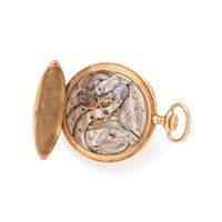 PATEK PHILIPPE, 18K YELLOW GOLD OPEN FACE POCKET WATCH